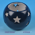 High quality heart design ceramic candle holder